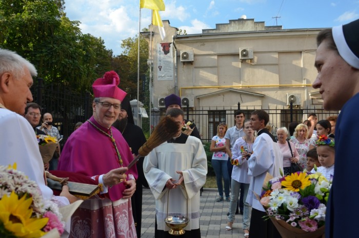 Перший візит Апостольського Нунція до католиків Одеси