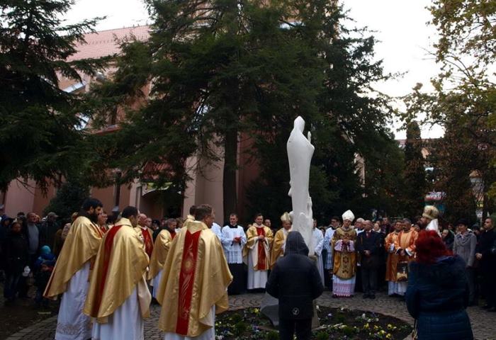освячення статуї св.Мартина