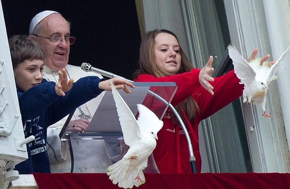 Ватиканські голуби три роки тому врятувалися. Це знак?